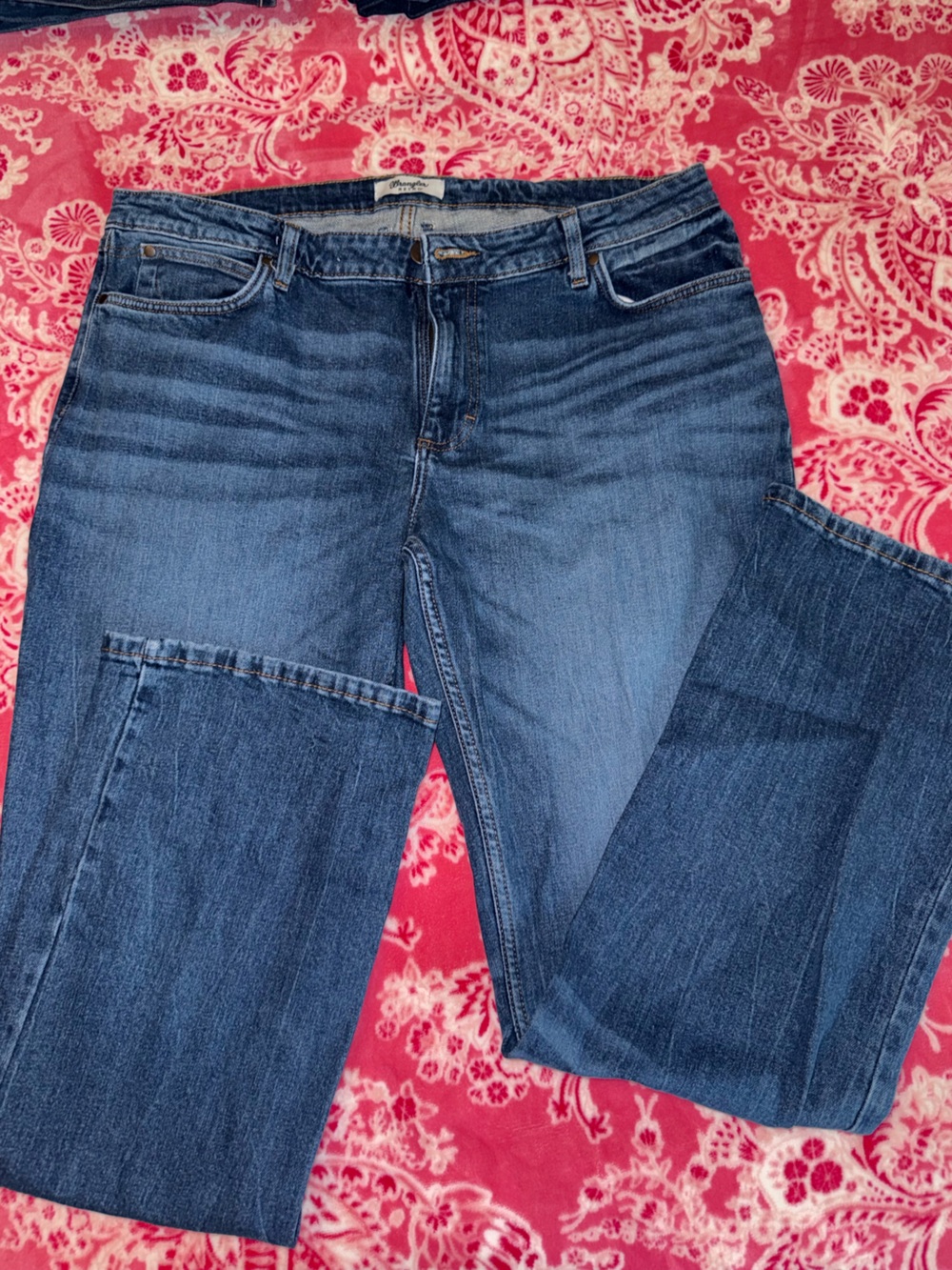 Wrangler Women's Dark Blue Boot Cut Jeans